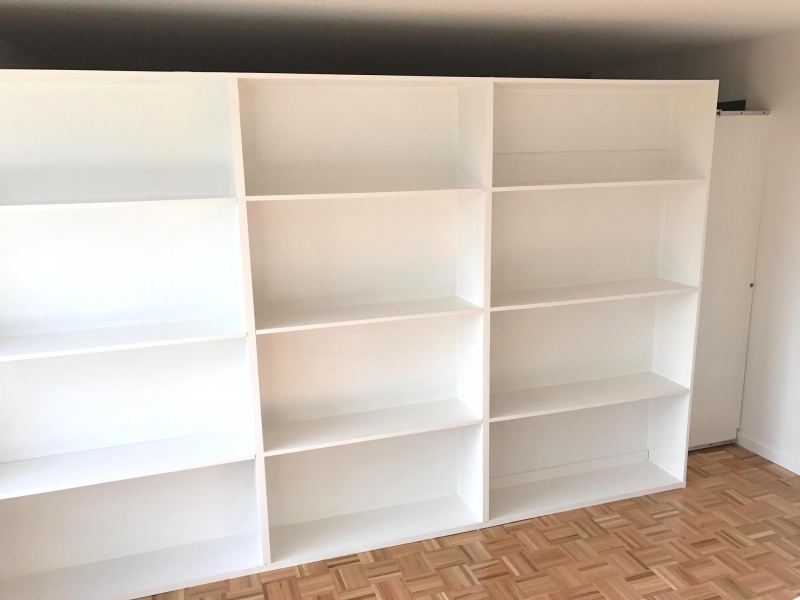 Room Divider Shelves